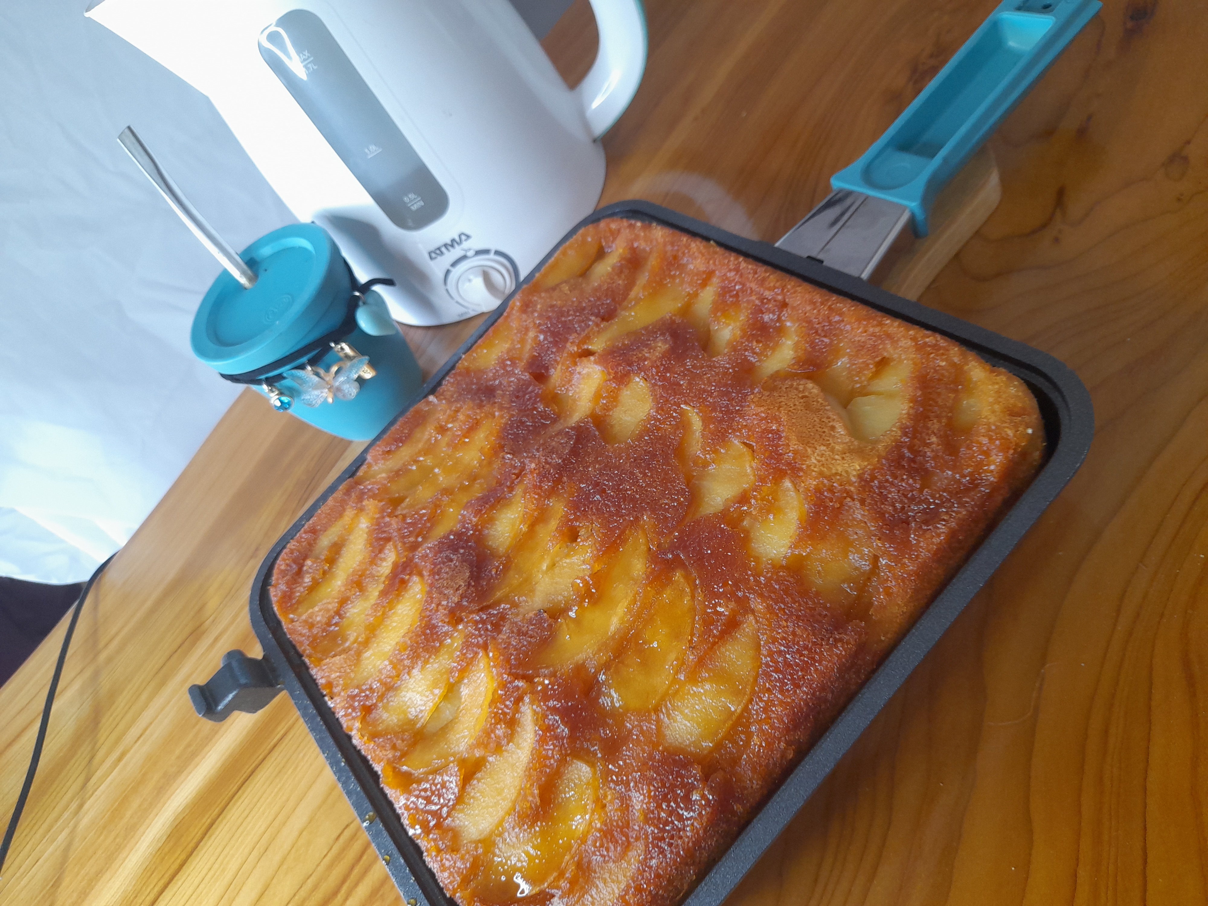 Torta Invertida de peras