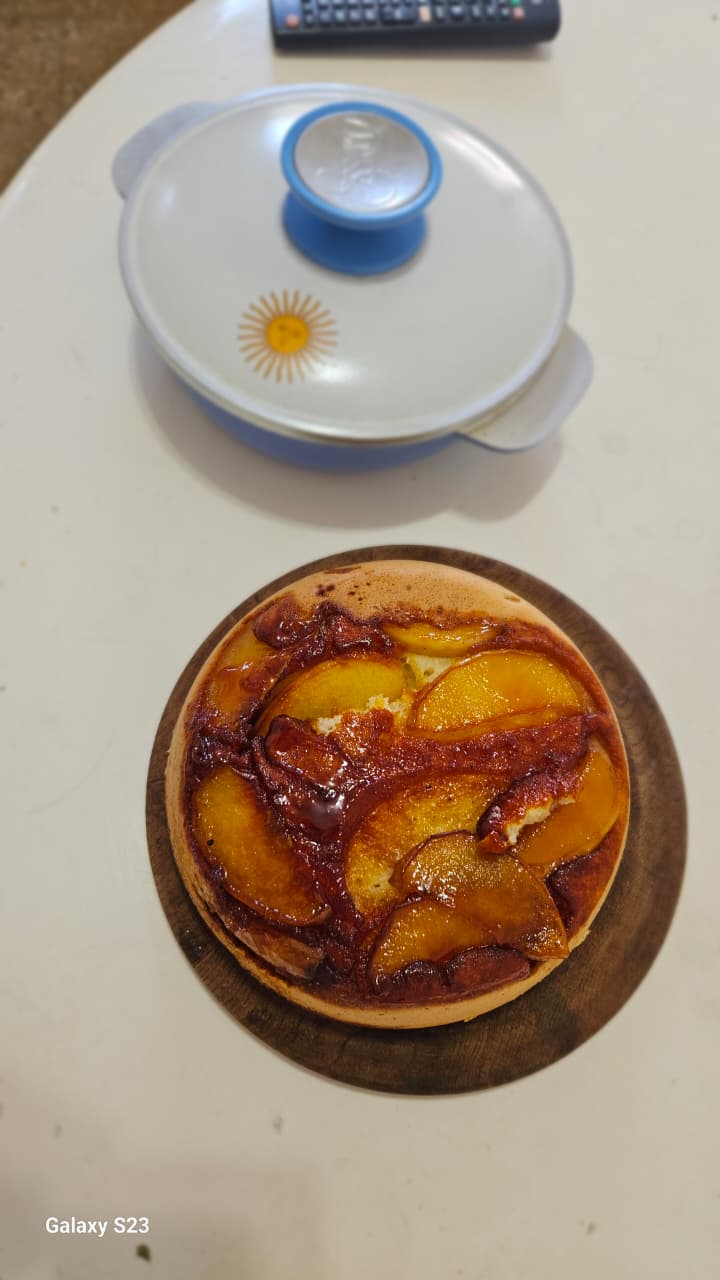 TARTA INVERTIDA DE MANZANA